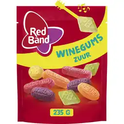 Albert Heijn Red Band Winegums zuur aanbieding