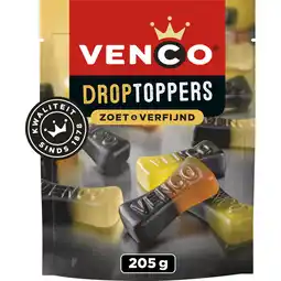 Albert Heijn Venco Droptoppers zoet & verfijnd aanbieding