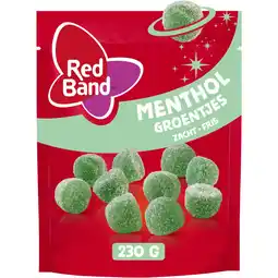 Albert Heijn Red Band Menthol groentjes zacht fris aanbieding