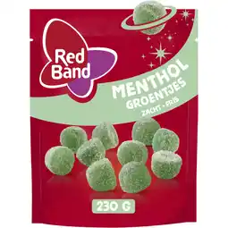 Albert Heijn Red Band Menthol groentjes zacht fris aanbieding
