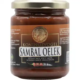Albert Heijn Koningsvogel Sambal oelek aanbieding