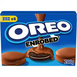 Albert Heijn Oreo Koekjes omhuld met melkchocoladesmaak aanbieding