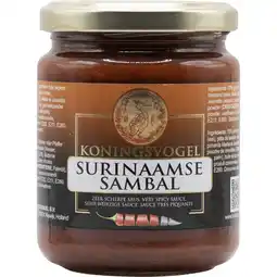 Albert Heijn Koningsvogel Surinaamse sambal aanbieding