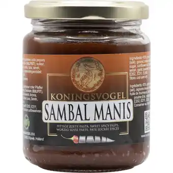 Albert Heijn Koningsvogel Sambal manis aanbieding