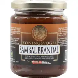 Albert Heijn Koningsvogel Sambal brandal aanbieding