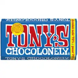 Albert Heijn Tony's Chocolonely Reep puur 70% aanbieding
