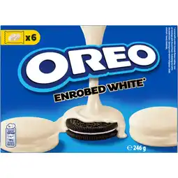 Albert Heijn Oreo Koekjes omhuld met witte chocoladesmaak aanbieding