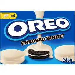 Albert Heijn Oreo Koekjes omhuld met witte chocoladesmaak aanbieding