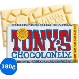 Albert Heijn Tony's Chocolonely Reep wit aanbieding