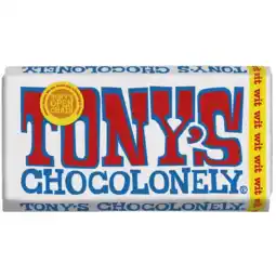 Albert Heijn Tony's Chocolonely Reep wit aanbieding