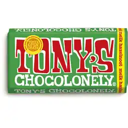 Albert Heijn Tony's Chocolonely Reep melk hazelnoot aanbieding