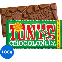 Albert Heijn Tony's Chocolonely Reep melk hazelnoot aanbieding