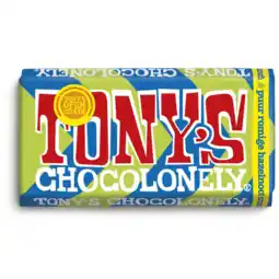 Albert Heijn Tony's Chocolonely Reep puur romige hazelnoot aanbieding