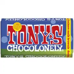 Albert Heijn Tony's Chocolonely Reep B&J donkere melk brownie aanbieding