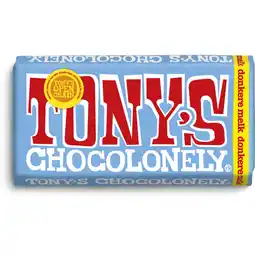 Albert Heijn Tony's Chocolonely Reep donkere melk 42% aanbieding