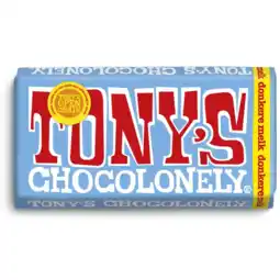 Albert Heijn Tony's Chocolonely Reep donkere melk 42% aanbieding