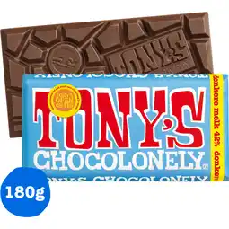 Albert Heijn Tony's Chocolonely Reep donkere melk 42% aanbieding