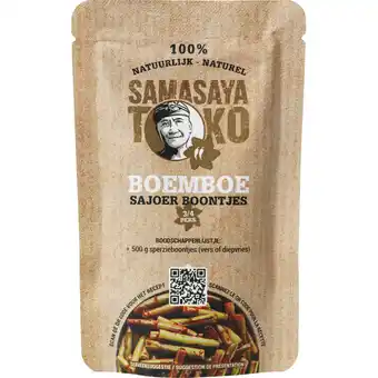Albert Heijn Samasaya Boemboe sajoer boontjes aanbieding