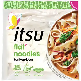 Albert Heijn Itsu Flat noodles kant-en-klaar aanbieding