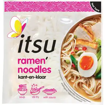 Albert Heijn Itsu Ramen noodles kant-en-klaar aanbieding