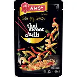 Albert Heijn Amoy Stir fry sauce sweet thai chili aanbieding