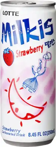 Albert Heijn Lotte Milkis strawberry aanbieding