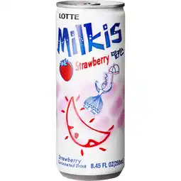 Albert Heijn Lotte Milkis strawberry aanbieding