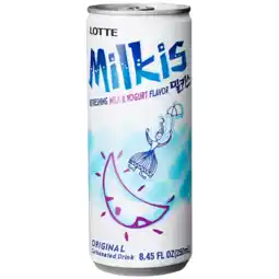 Albert Heijn Lotte Milkis origineel aanbieding