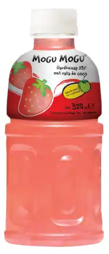 Albert Heijn Mogu Mogu Aardbei fles aanbieding