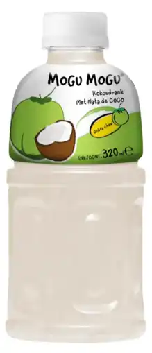 Albert Heijn Mogu Mogu Mogu kokosnoot fles aanbieding