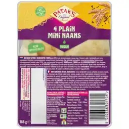 Albert Heijn Patak's Mini naan plain aanbieding