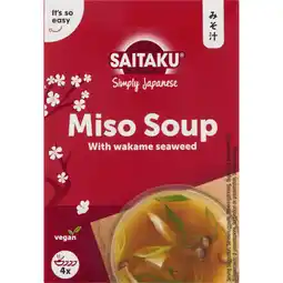 Albert Heijn Saitaku Miso soup aanbieding