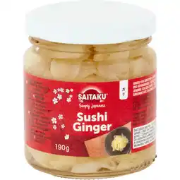 Albert Heijn Saitaku Sushi ginger aanbieding