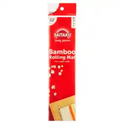 Albert Heijn Saitaku Sushi bamboo rolling mat aanbieding