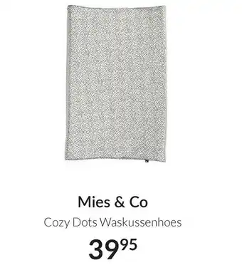 Babypark Mies & Co Cozy Dots Waskussenhoes aanbieding