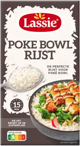 Albert Heijn Lassie Poke bowl rijst aanbieding
