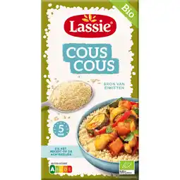 Albert Heijn Lassie Bio couscous aanbieding