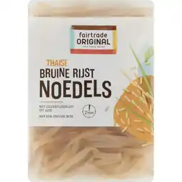 Albert Heijn Fairtrade Original Thaise rijst noedels zilvervliesrijst aanbieding