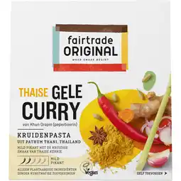 Albert Heijn Fairtrade Original Kruidenpasta gele curry aanbieding