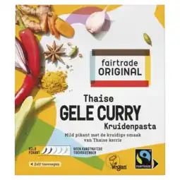 Albert Heijn Fairtrade Original Kruidenpasta gele curry aanbieding