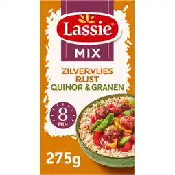 Albert Heijn Lassie Zilvervliesrijst quinoa & granen aanbieding
