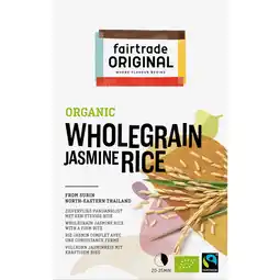 Albert Heijn Fairtrade Original Organic wholegrain jasmine rice aanbieding