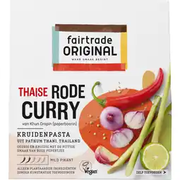 Albert Heijn Fairtrade Original Kruidenpasta rode curry aanbieding