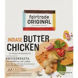 Albert Heijn Fairtrade Original Indiase butter chicken aanbieding