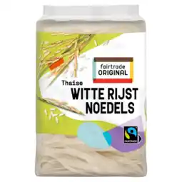 Albert Heijn Fairtrade Original Thaise rijst noedels witte rijst aanbieding