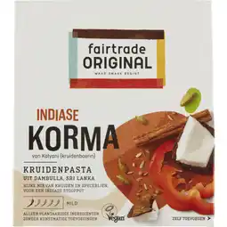 Albert Heijn Fairtrade Original Kruidenpasta korma aanbieding