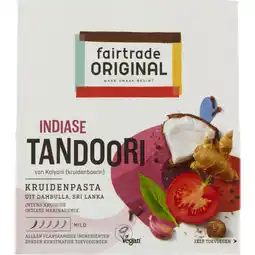 Albert Heijn Fairtrade Original Kruidenpasta Indiase tandoori aanbieding
