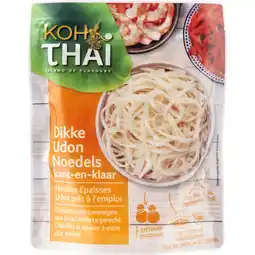 Albert Heijn Koh Thai Dikke udon noodles kant en klaar aanbieding