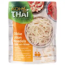 Albert Heijn Koh Thai Dikke udon noodles kant en klaar aanbieding