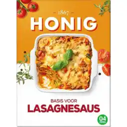 Albert Heijn Honig Basis voor lasagnesaus aanbieding